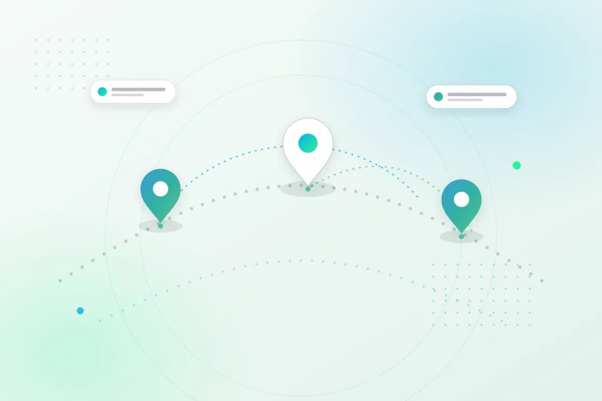 Illustration of our three offices in Bangkok, New York and Delhi NCR connected across time zones